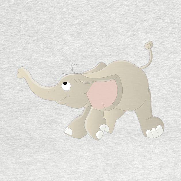 Baby Elephant by bbillustrations